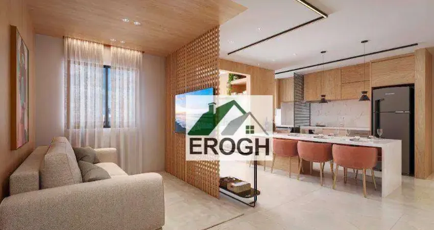 Apartamento com 3 dormitórios à venda, 69 m² por R$ 640.000,00 - Casa Branca - Santo André/SP