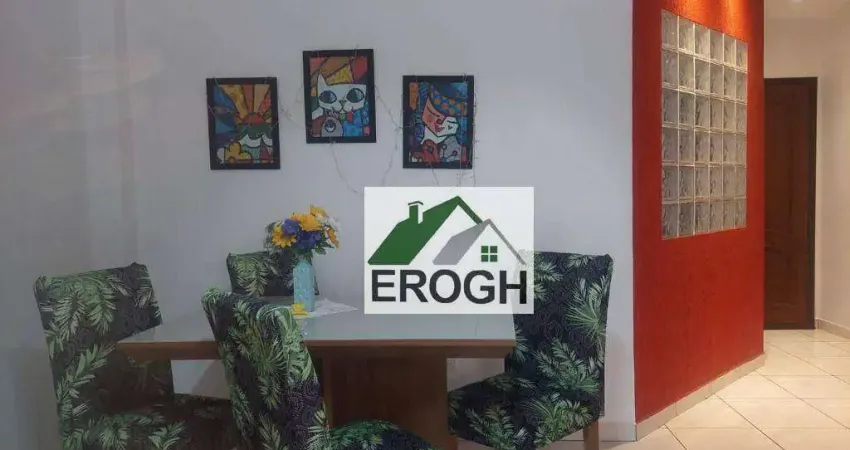 Apartamento com 3 dormitórios à venda, 86 m² por R$ 425.000,00 - Vila Curuçá - Santo André/SP