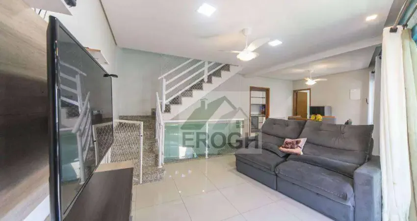 Sobrado com 3 dormitórios à venda, 160 m² por r$ 650.000,00 - vila linda - santo andré/sp
