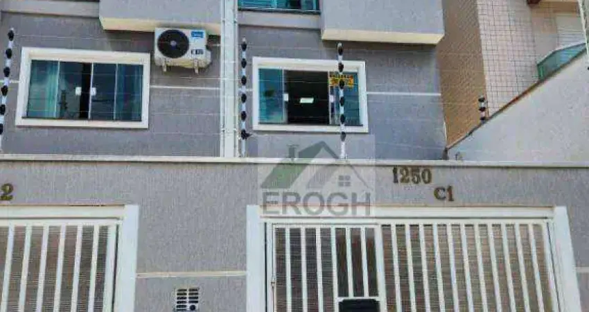 Sobrado com 2 dormitórios, 135 m² - venda por r$ 731.400 ou aluguel por r$ 4.335/mês - campestre - santo andré/sp