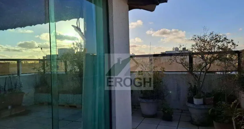 Cobertura com 2 dormitórios à venda, 140 m² por r$ 900.000 - santa paula - são caetano do sul/sp