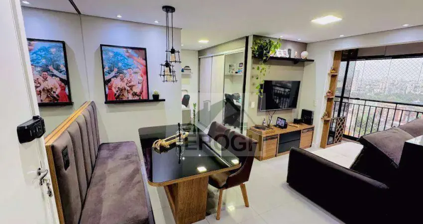 Apartamento com 2 dormitórios à venda, 42 m² por r$ 410.000 - jardim olavo bilac - são bernardo do campo/sp
