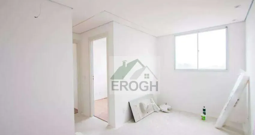 Apartamento com 2 dormitórios à venda, 32 m² por r$ 302.000 - campestre - santo andré/sp