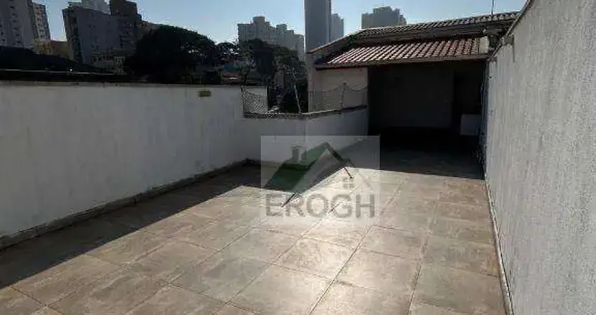 Cobertura com 2 dormitórios, 120 m² - venda por r$ 530.000,00 ou aluguel por r$ 2.550,00/mês - campestre - santo andré/sp