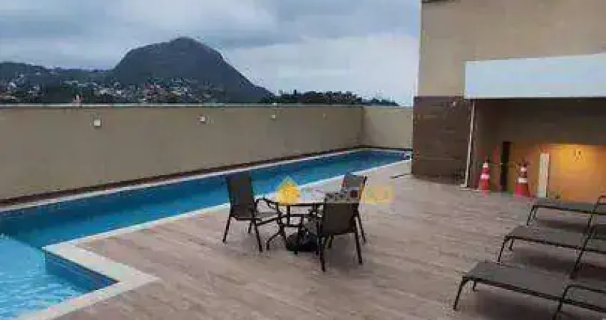 Apartamento com 2 dormitórios à venda, 68 m² - Largo da Batalha - Niterói/RJ