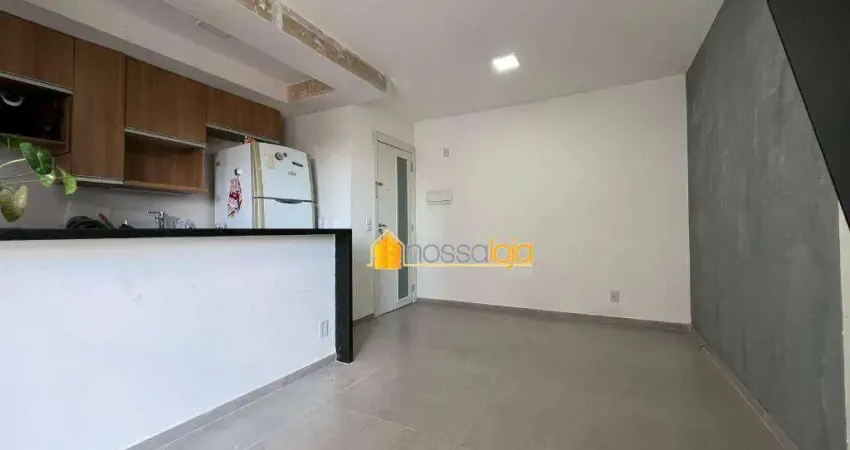 Apartamento com 2 dormitórios para alugar, 47 m² - centro - niterói/rj
