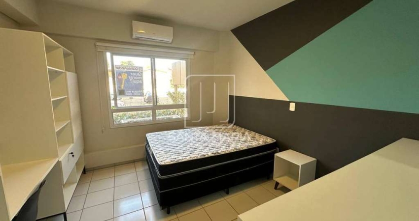 Apartamento (kitnete) 1 dormitórios, cozinha planejada, portaria 24hs, lazer, espaço gourmet, salão de jogos, elevador, em condomínio fechado
