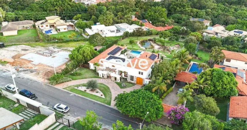 Casa térrea à venda com 4 suítes e 2.940 m² de terreno no Condomínio Terras de Itaici – Indaiatuba/SP.