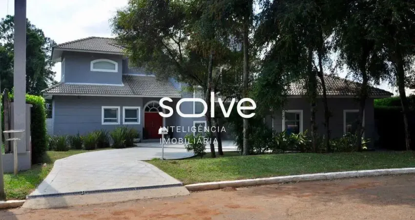 Sobrado com 4 dormitórios, 500 m² - venda por R$ 6.100.000,00 ou aluguel por R$ 27.730,00/mês - Helvétia Country - Indaiatuba/SP
