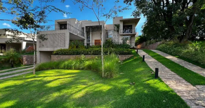 Sobrado com 4 dormitórios à venda, 602 m² por r$ 4.900.000,00 - serra azul - itupeva/sp