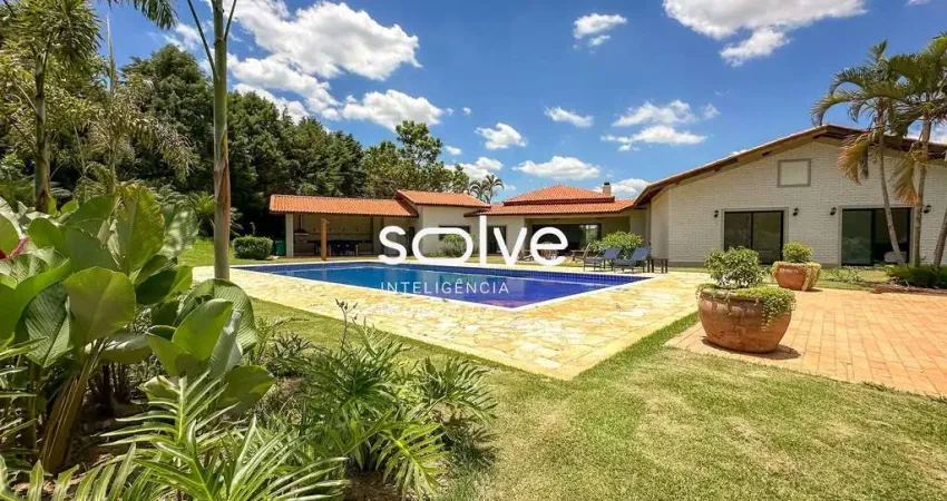 Chácara com 6 dormitórios à venda, 5000 m² por R$ 6.500.000,00 - Recanto das Flores - Indaiatuba/SP