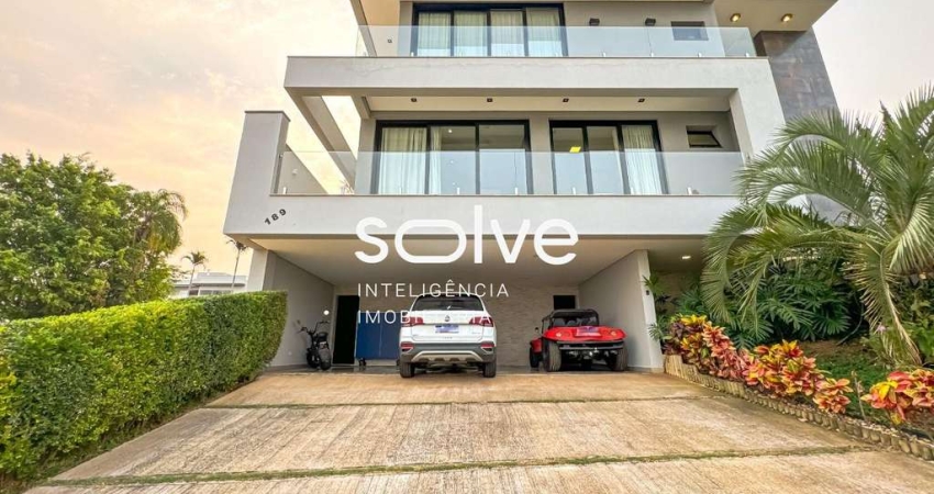 Sobrado com 3 dormitórios à venda por R$ 4.250.000,00 - Condomínio Helvétia Park - Indaiatuba/SP