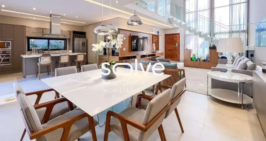 Sobrado com 3 dormitórios à venda, 356 m² por r$ 3.000.000,00 - jardim residencial dona lucilla - indaiatuba/sp