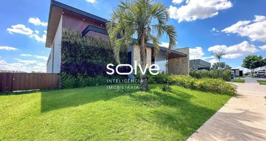 Sobrado com 4 dormitórios à venda, 518 m² por r$ 6.800.000,00 - reserva petrus - indaiatuba/sp