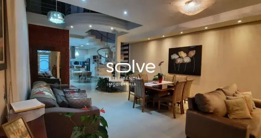 Sobrado com 6 dormitórios à venda, 556 m² por r$ 2.390.000,00 - jardim amstalden residence - indaiatuba/sp