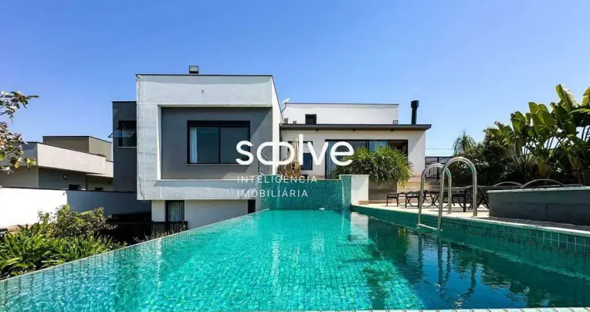 Casa com 5 dormitórios à venda, 447 m² por r$ 5.200.000,00 - jardim quintas da terracota - indaiatuba/sp