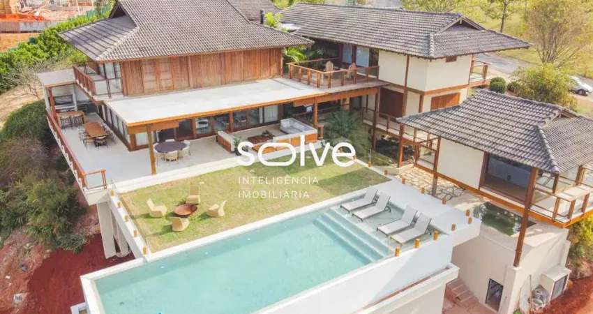 Sobrado com 6 dormitórios à venda, 1297 m² por r$ 23.000.000,00 - fazenda da grama - itupeva/sp