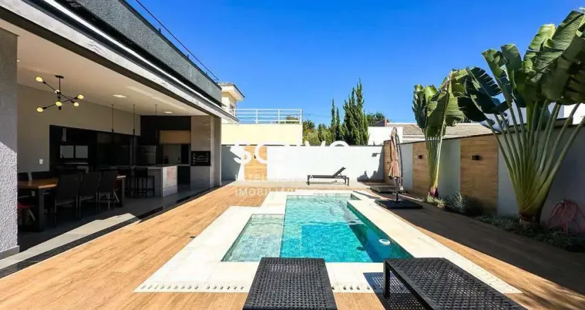 Sobrado com 4 dormitórios, 342 m² - venda por r$ 4.500.000,00 - helvetia park - indaiatuba/sp