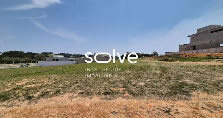 Terreno à venda, 1002 m² por r$ 1.250.000,00 - reserva petrus - indaiatuba/sp