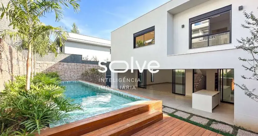 Sobrado com 4 dormitórios à venda, 360 m² por r$ 3.950.000,00 - alphaville dom pedro - campinas/sp