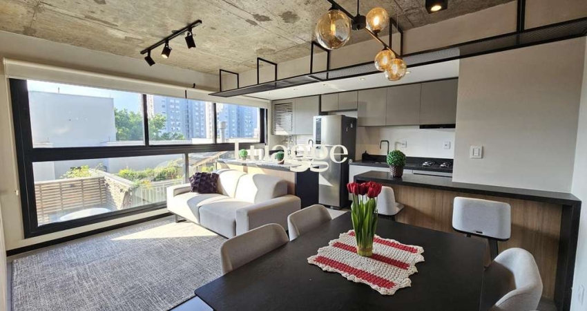 STUDIO MOBILIADO | 43M2 PRIVATIVOS | LINDO E ENSOLARADO | MENINO DEUS