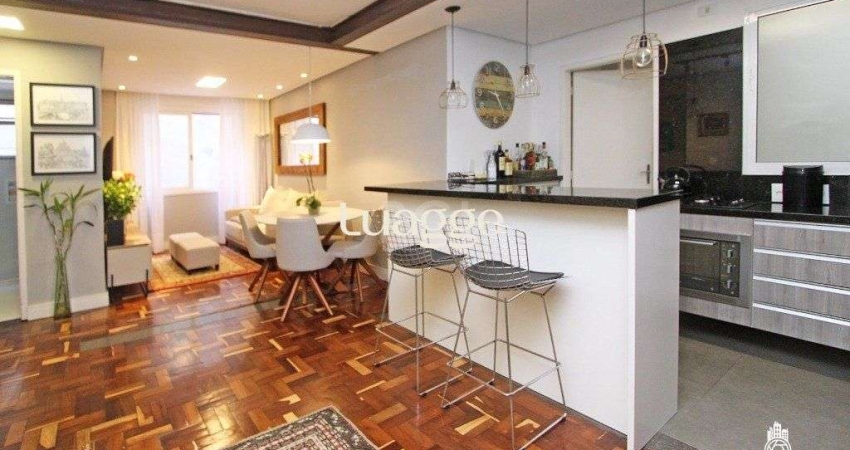 Apartamento para Venda - 70m², 1 dormitório, 1 vaga - Petrópolis