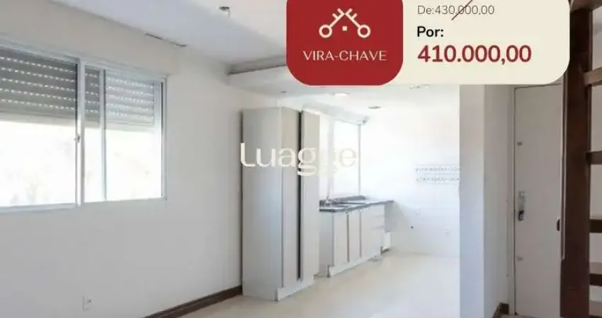 Cobertura para venda - 79.22m², 2 dormitórios, sendo 1 suites, 1 vaga - camaquã