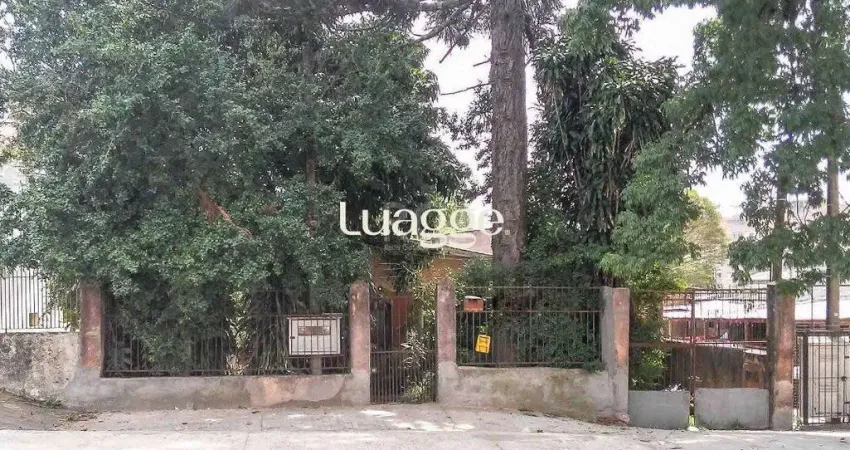 terreno com 605m², 11m de frente e 55m de frente a fundos.
