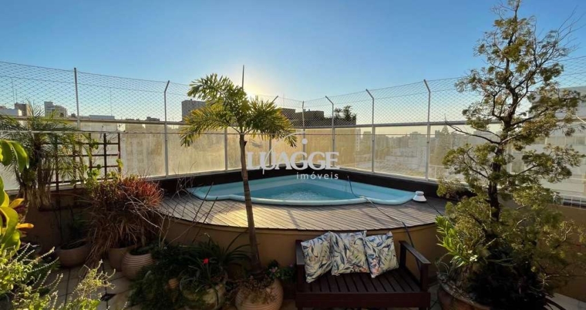 Cobertura duplex com piscina privativa, lareira e vista exclusiva