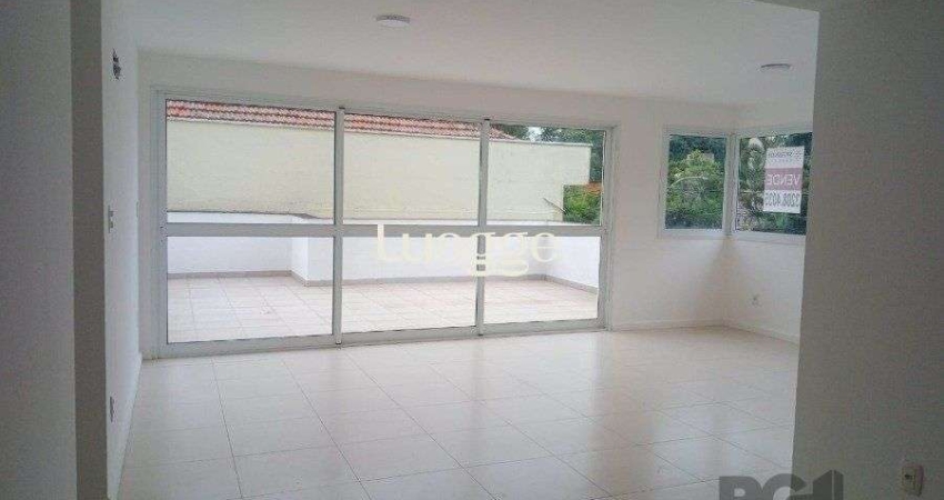 Apartamento garden com 2 suítes, lavado, área de serviço. um pátio enorme muito ensolarado.com 123,34m² de área privativa, 2 vagas