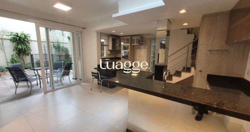 Venda, casa com 3 dormitórios, sendo 2 suítes, piscina, opção para 4º dormitório, 4 vagas, na Chácara das pedras, Porto Alegre RS