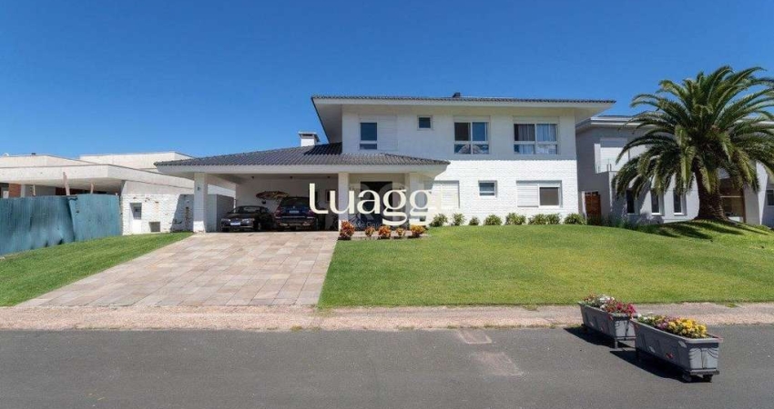 casa no Condomínio Terra Ville com 5 suítes, sendo duas suítes master, duas suítes americanas e uma suíte térrea.