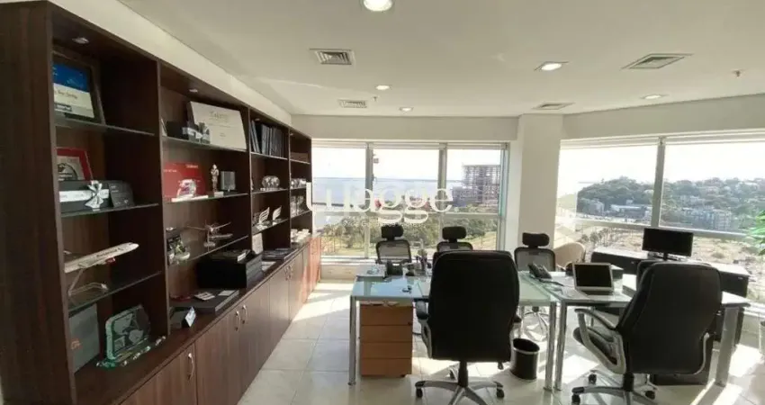 Salas Comerciais no nono andar , Imóvel MOBILIADO com 82,82 m2