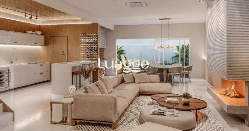 Casa Condominio para Venda - 300m², 4 dormitórios, sendo 4 suites, 2 vagas - Tristeza