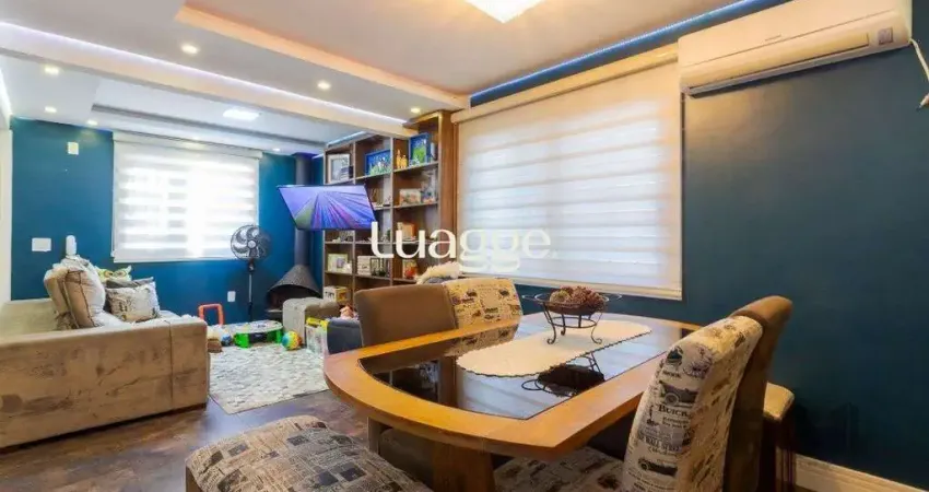 Casa em condomínio, 3 quartos, 1 suite, lareira, churrasqueira, 1 vaga - Bairro Tristeza