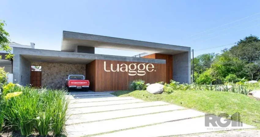 A Casa Le Mans, uma residência térrea de esquina com 389,48m2 de área coberta
