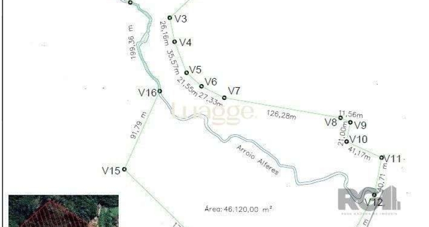 Terreno à venda na Estrada Antônio Borges, 1588, Belém Velho, Porto Alegre