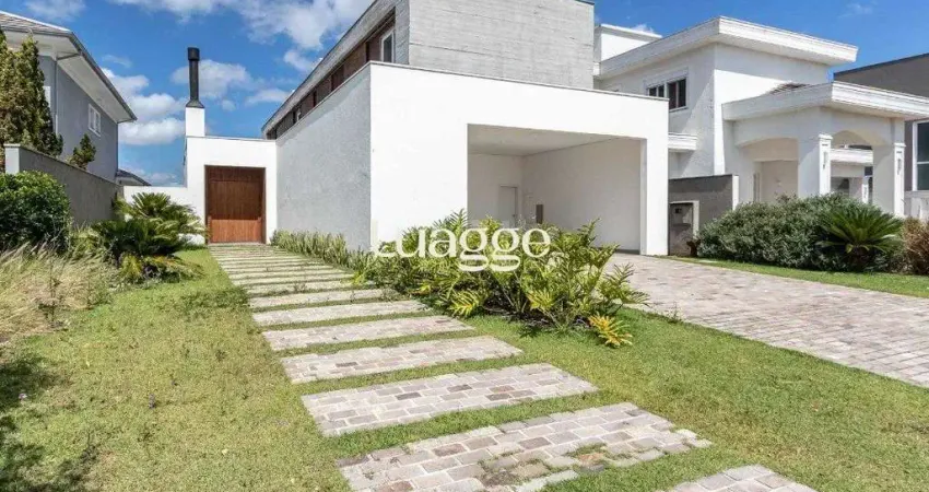 Casa condomínio | Terraville | Mobiliada | Fundo lago | 4 suites |