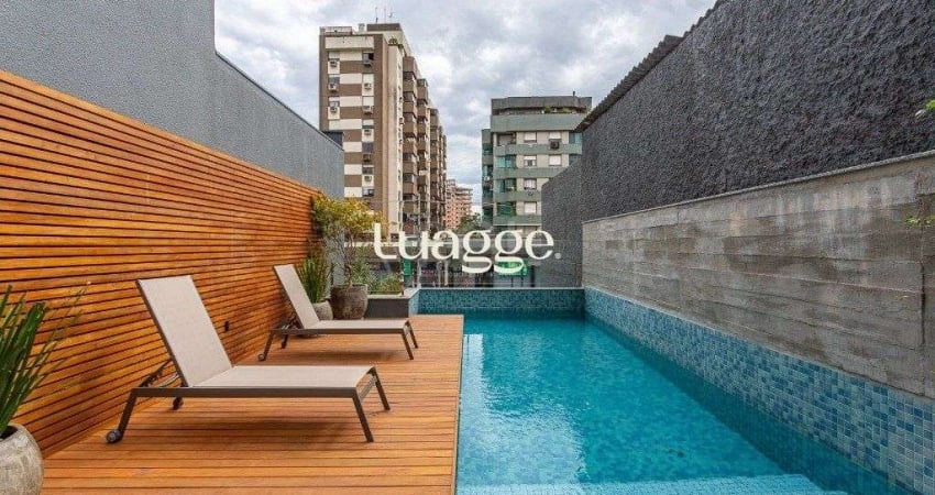 Apartamento no Menino Deus de 2 dormitórios e vaga NOVO - DESOCUPADO