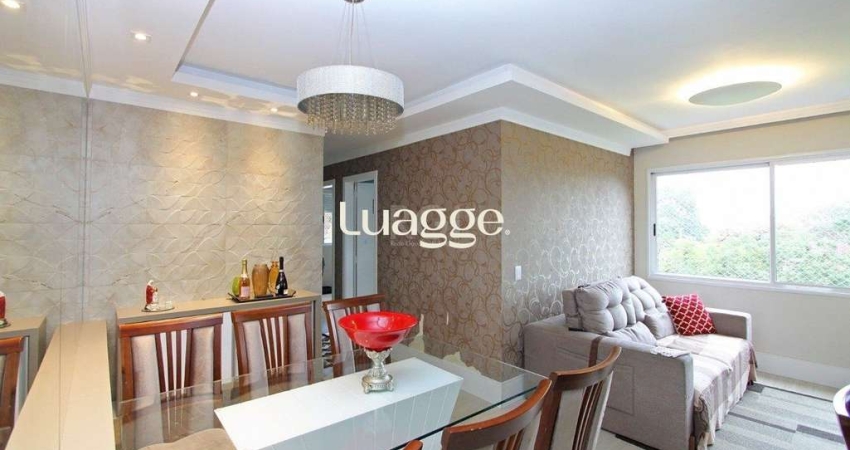 Apartamento para Venda - 71.54m², 3 dormitórios, sendo 1 suites,1 vaga
