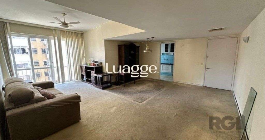 Vende-se apartamento 3 quartos com suíte, dependencia completa e hidro próximo ao Parcão - 133m² - Moinhos de Vento