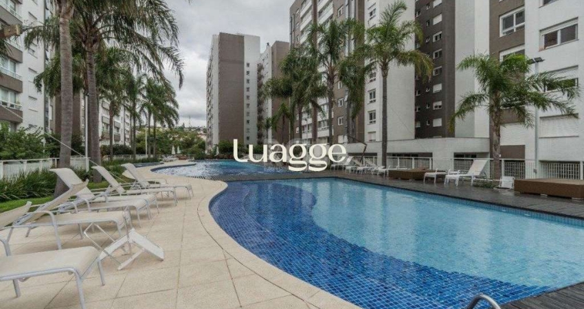 APARTAMENTO SEMIMOBILIADO PARA LOCAÇÃO NO BAIRRO MENINO DEUS- 159m² ÁREA PRIVATIVA- 04 QUARTOS SENDO 04 SUITES - 04 VAGAS