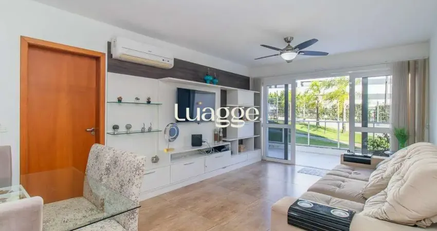 Apartamento Garden com 107m² e 3 dormitórios, 1 suíte, 2 vagas