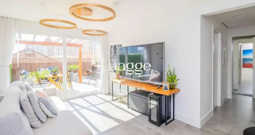 Apartamento garden semi-mobiliado e decorado no bairro Jardim Lindóia