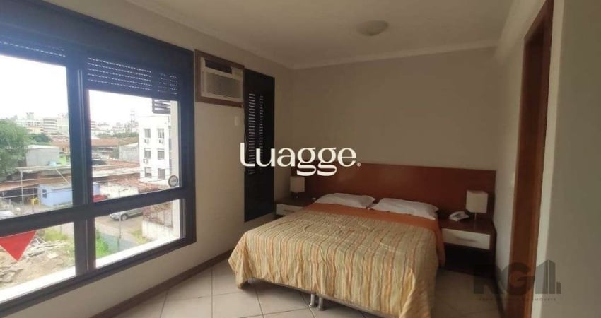 APARTAMENTO/STUDIO MOBILIADO PARA LOCAÇÃO NO BAIRRO SANTANA - 35M² ÁREA PRIVATIVA - PISO CERÂMICO