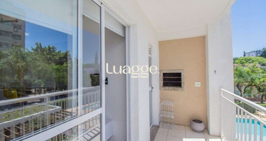 Apartamento de 2 dormitórios e 1 vaga de garagem no bairro Vila Ipiranga