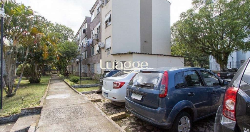 Excelente apartamento no bairro Cristal com 1 dormitório, living, banheiro e cozinha.