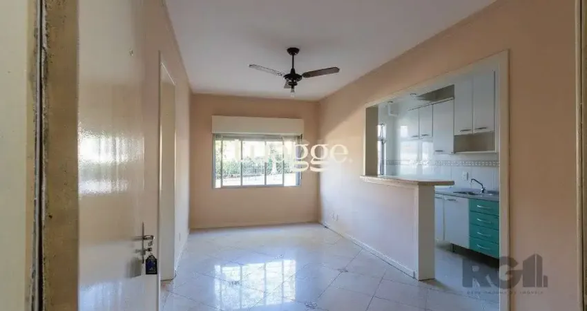 Apartamento de 1 dormitório, com vaga de garagem escriturada, próximo da Av. Otto Niemeyer.