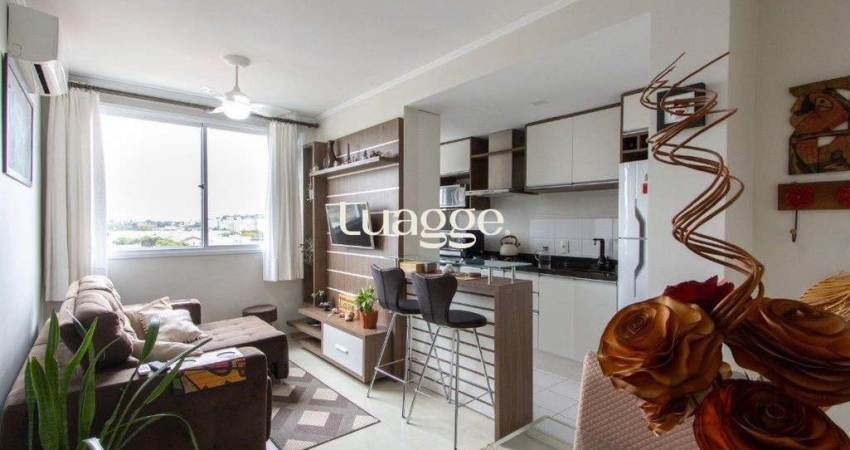 Apartamento 2 quartos, 1 vaga escritura, elevador - Bairro Cristal
