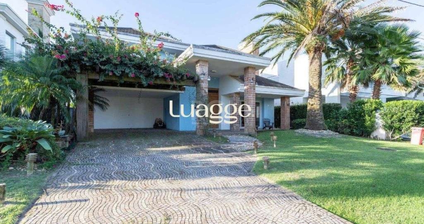 Casa Condominio para Venda - 399m², 5 dormitórios, sendo 5 suites, 4 vagas - Atlântida